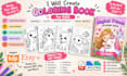 create a professional coloring book for amazon KDP