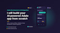 professional adalo ai app development and functionalities implementation