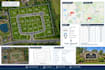 design plat map, parcel map, property map and land subdivision layout