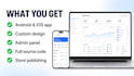 develop a flutter mobile app for android and ios app development