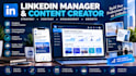 be your linkedin manager and content creator