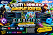 script unity roblox gameplay systems custom game mechanics luau csharp scripting