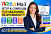 setup zoho mail domain email spf dkim dmarc mx records for deliverability