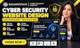 build squarespace cyber security website data protection website tech solution