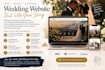 create a wedding website with rsvp, save the date and gallery
