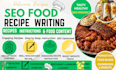 write SEO food, nutrition, recipes and meal plans