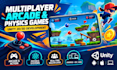 develop multiplayer arcade game, 2d 3d physics game, and unity action games