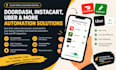 build doordash bot, auto grabber bot, instacart bot, auto claim bot, uber bot