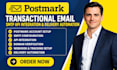 setup postmark transactional email smtp api integration delivery automation