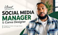 personal assistant canva virtual assistant social media manager executive