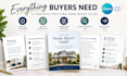 design a first time home buyer guide in canva for realtors