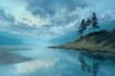 draw landscape oil painting art