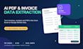 automate PDF invoice data extraction using ai ocr