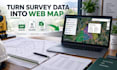 convert your gis or survey data into an interactive web map