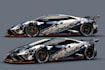 design car wrap, vehicle wrap design