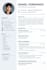 design a modern CV resume