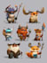 do  2d game character design and animation