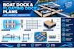 create boat dock, floating dock plans and marine cad drawings