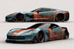 vehicle wrap design, car wrap