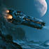 design futuristic spaceship artwork for you