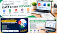 do data entry, copy paste and PDF conversion