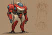 draw mecha and transformers