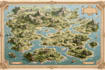 create illustrated city, road and location maps