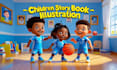 create custom children book illustrations