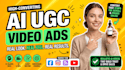 create cinematic ai videography, commercial ads and ugc ads