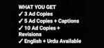 write high converting facebook and instagram ad copy