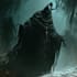 create realistic dark art horror illustrations