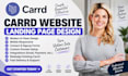 carrd website design, carrd landing page, redesign carrd website, carrd co