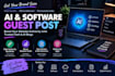 do ai and software guest post on high da ai blogs