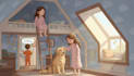 provide creative premium children book illustration design service