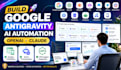 build a full stack app with google antigravity claude code and ai automation