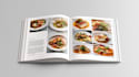 create a beautiful custom cookbook design