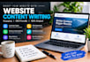 write engaging website content and articles