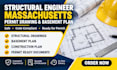 structural engineer permit engineer drawing massachusetts, oh adu, basement plan