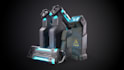 create gameready 3d hardsurface props and environments