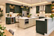 design commercial kitchen layout, 2d plan, 3d kitchen and interior design