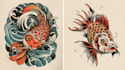 create custom traditional tattoo designs