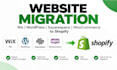 migrate wix to shopify, wordpress migration, squarespace, woocommerce to shopify