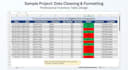 do professional excel data entry, data cleaning,data sorting