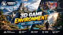create 3d game environment and level design in unreal engine 5
