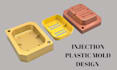 design silicone mold injection mold design plastic mold stl file 3d printing