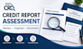 assess your credit report and prepare dispute documentation