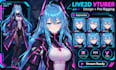 design and rig high quality live 2d vtuber model, 2d vtuber model, vtuber model