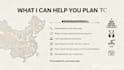 help you plan your first trip to china
