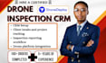 build drone inspection CRM workflow dronedeploy pix4d propeller skycatch