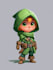 draw 2d game character or 2d game